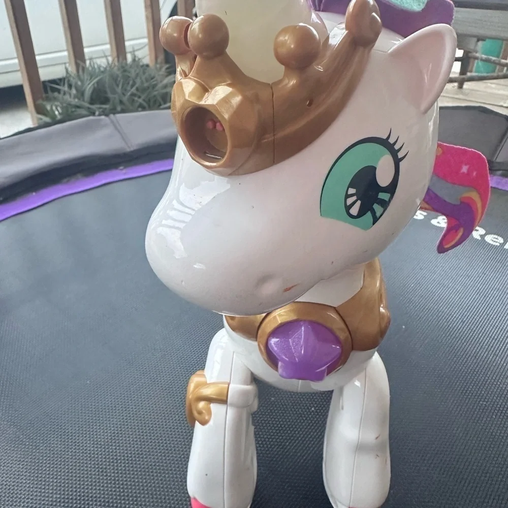 My Little Pony Pink and Gold Unicorn Doll with Glittery Wings